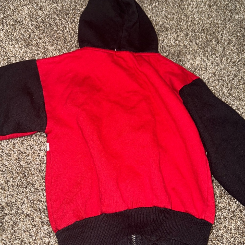 Nascar Kids Red and Black Racing Hoodie - Picture 7 of 7